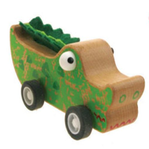 Billede af Magni krokodille på hjul med pullback